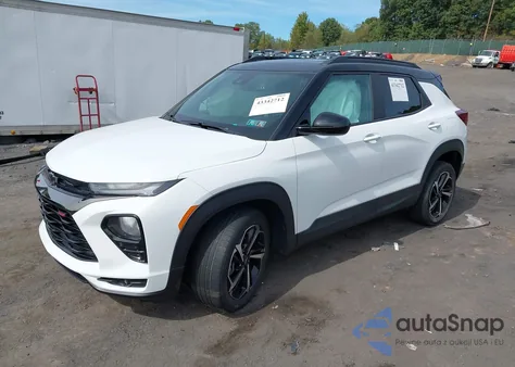 2022 Chevrolet Trailblazer Awd Rs из США, поврежденный, VIN KL79MUSL7NB132465